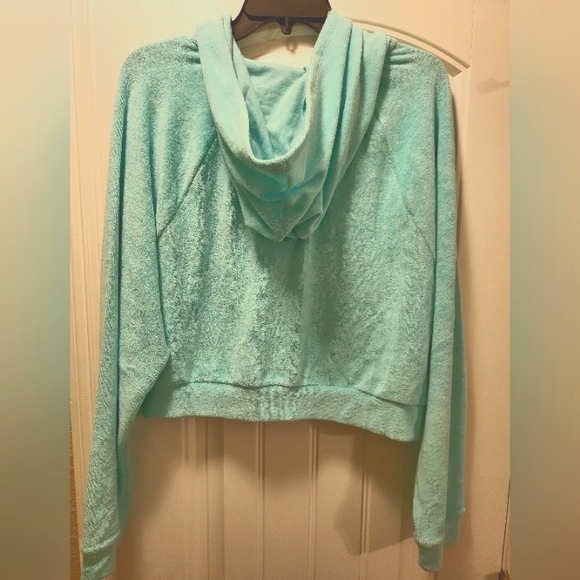 VICTORIA'S SECRET Point Terry Cloth Hoodie & Short Set - Picture 8 of 12